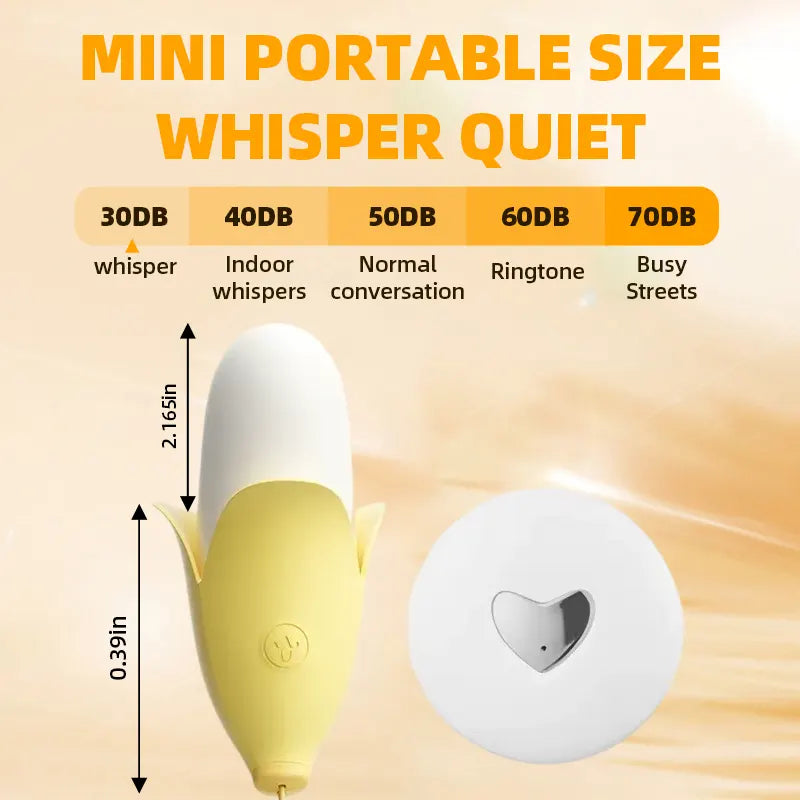 Mini Banana Vibrating Massager