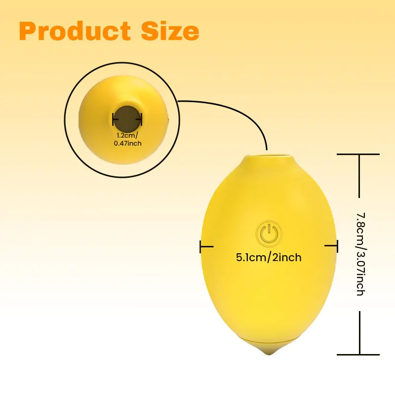 Little Lemon Suction Vibrator