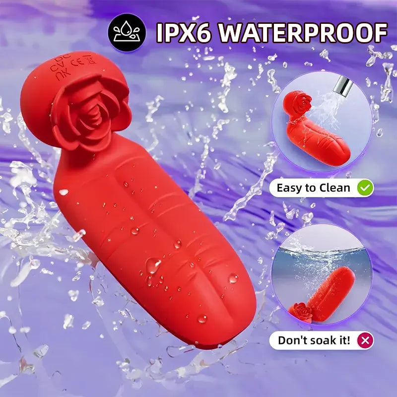 Rose-Tip Finger Vibrator for Women