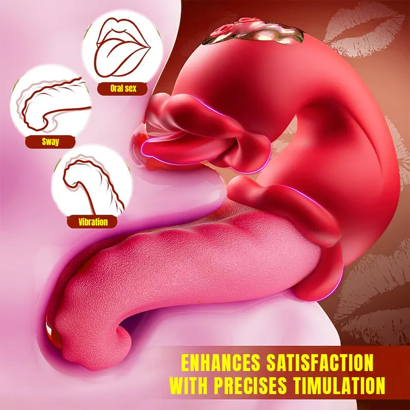 Velvet Rose Tongue Vibrator