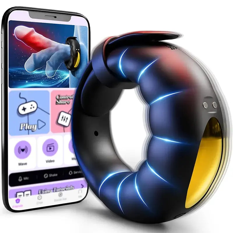 App-Controlled Vibrating Cock Ring