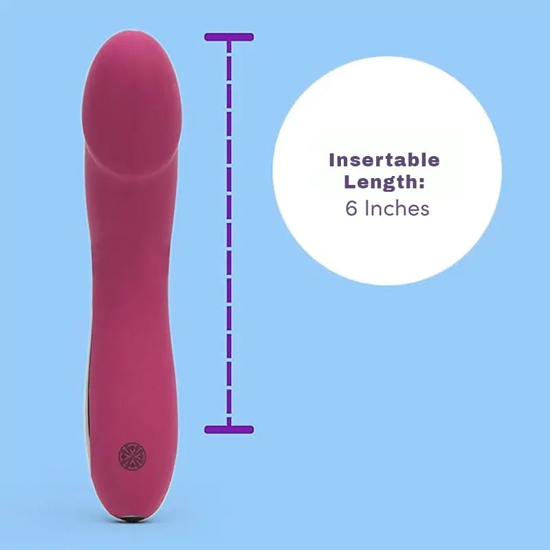 Rose Red Mini Dildo Vibrator