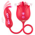 Rose Vibrator with Thrusting & Licking Modes