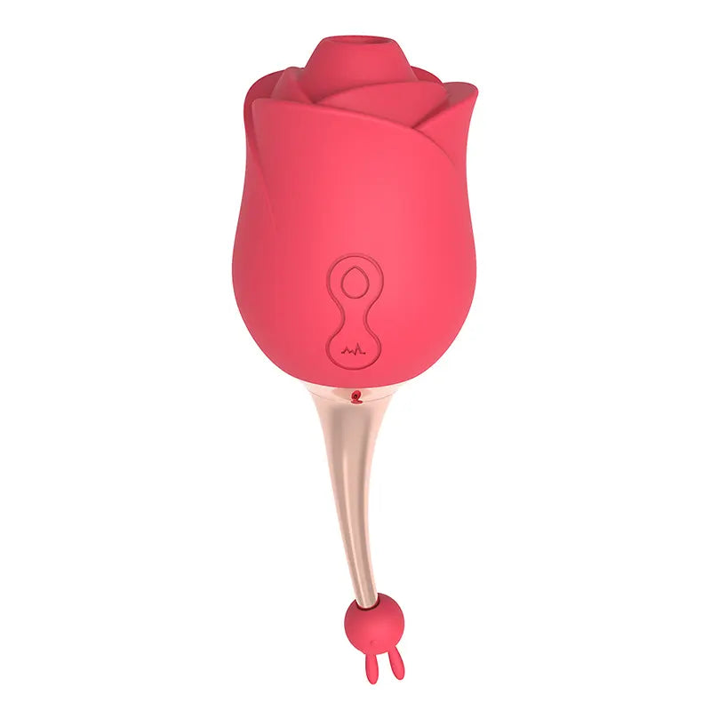 Rose Vibrator with Interchangeable Heads