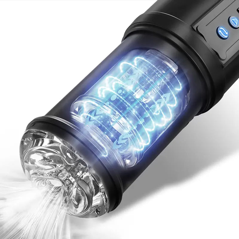 Suction Vibrating Male Masturbator Cup