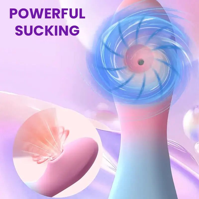 Insertable Suction Vibrator for Women