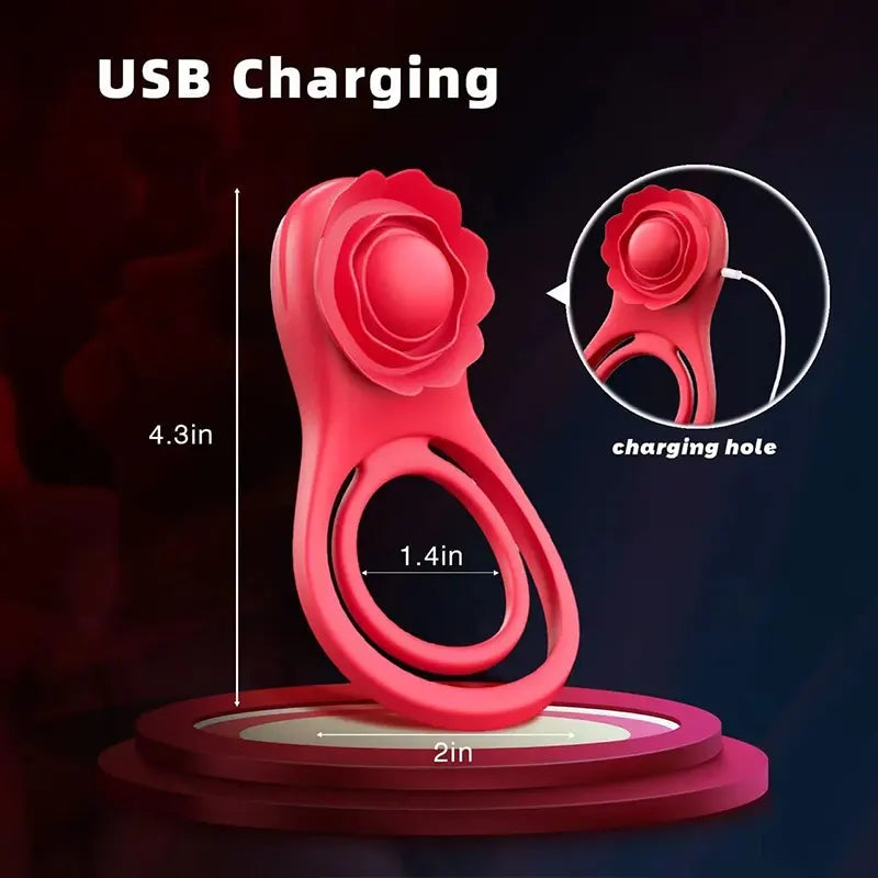 App-Connected Vibrating Couples Ring