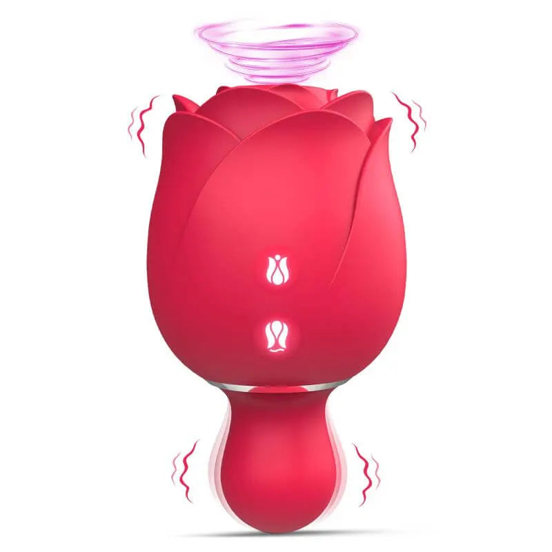 Sucking Rose Vibrator - 9 Vibration Modes