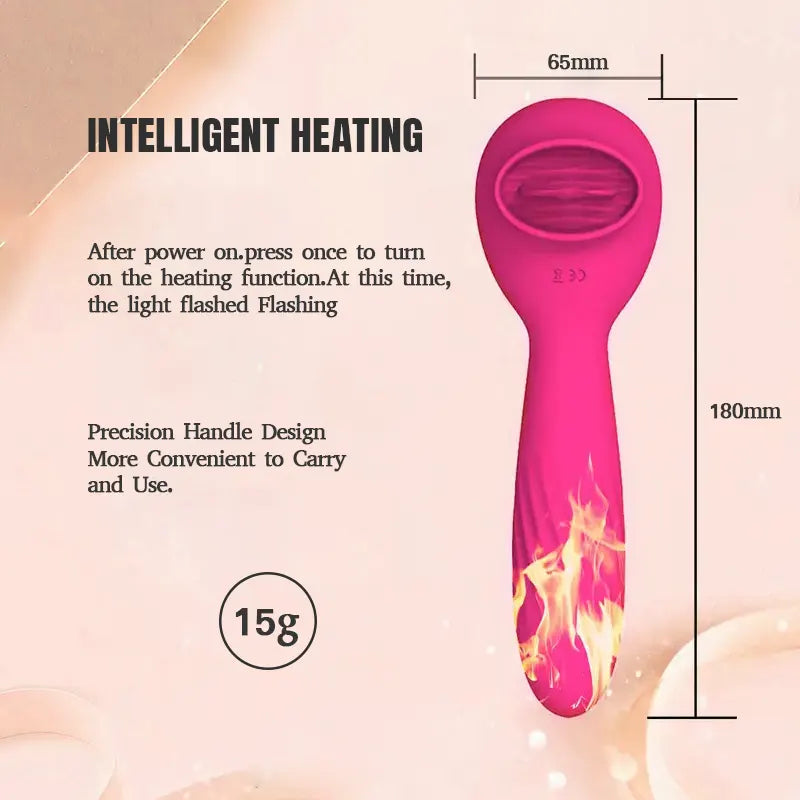 Multi-Frequency Tongue Licking G-Spot Vibrator