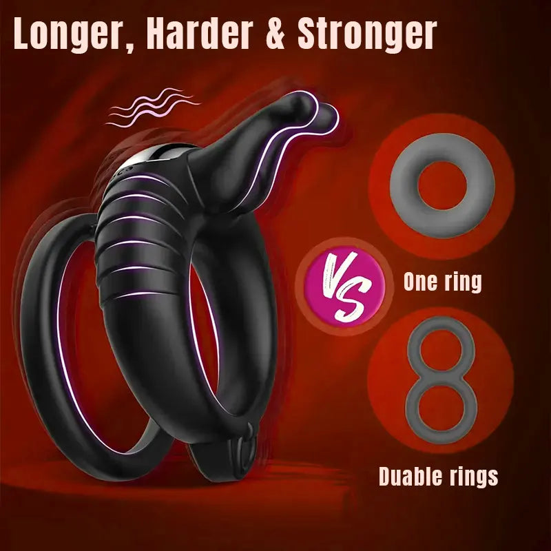 Remote-Control Couple’s Vibrating Cock Ring