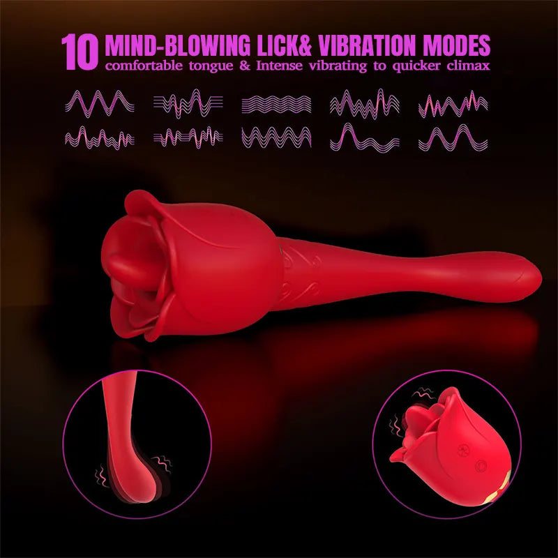 BloomTouch Lick & Vibe Stimulator