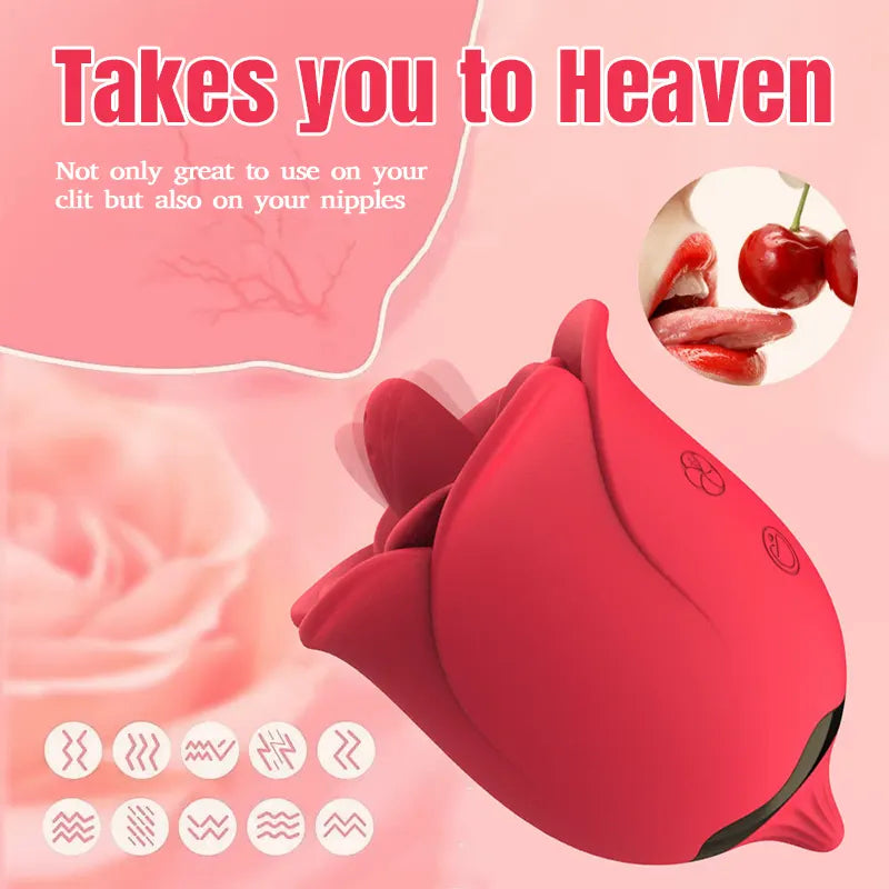 Rose Nipple & Clitoral Stimulator