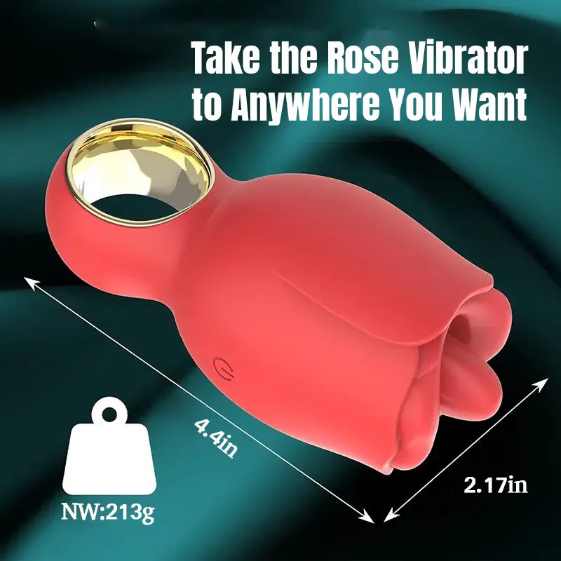 Blossom Kiss Vibrating Tongue G-Spot Toys
