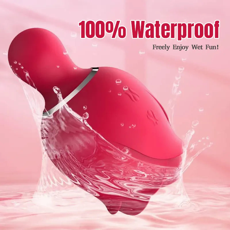 Sucking Rose Vibrator - 9 Vibration Modes