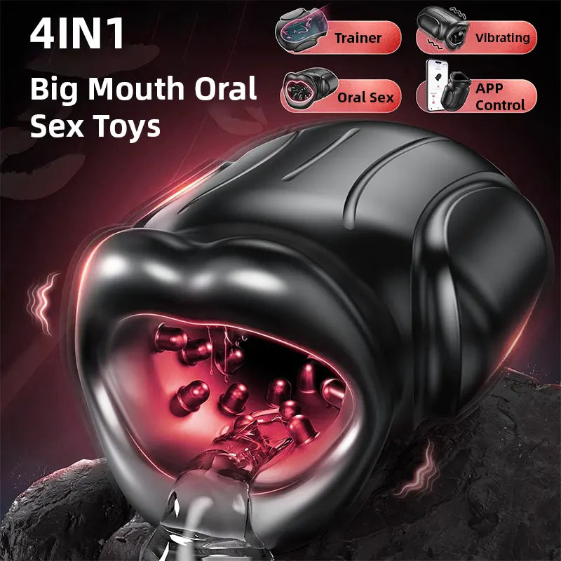 Smart App-Controlled Male Vibrator