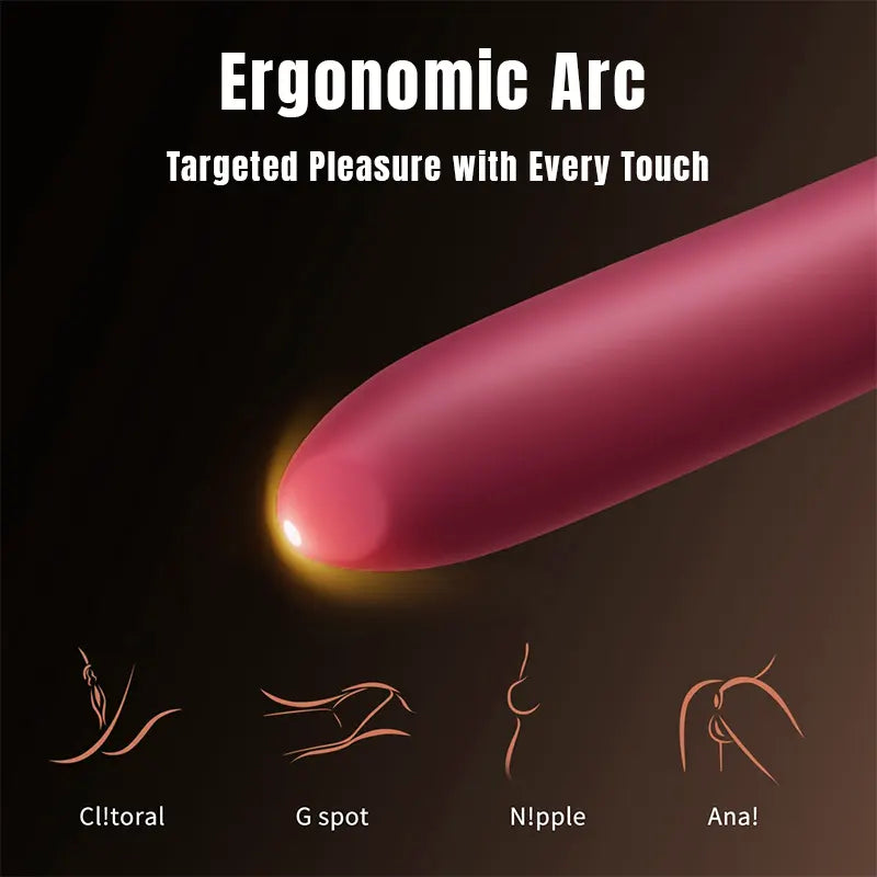 Lipstick Bullet Vibrator with 10 Modes