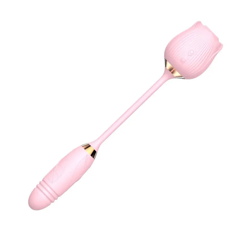 10-Speed Rose Vibrator & Suction