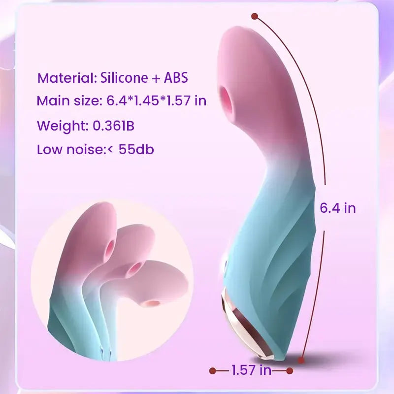 Insertable Suction Vibrator for Women