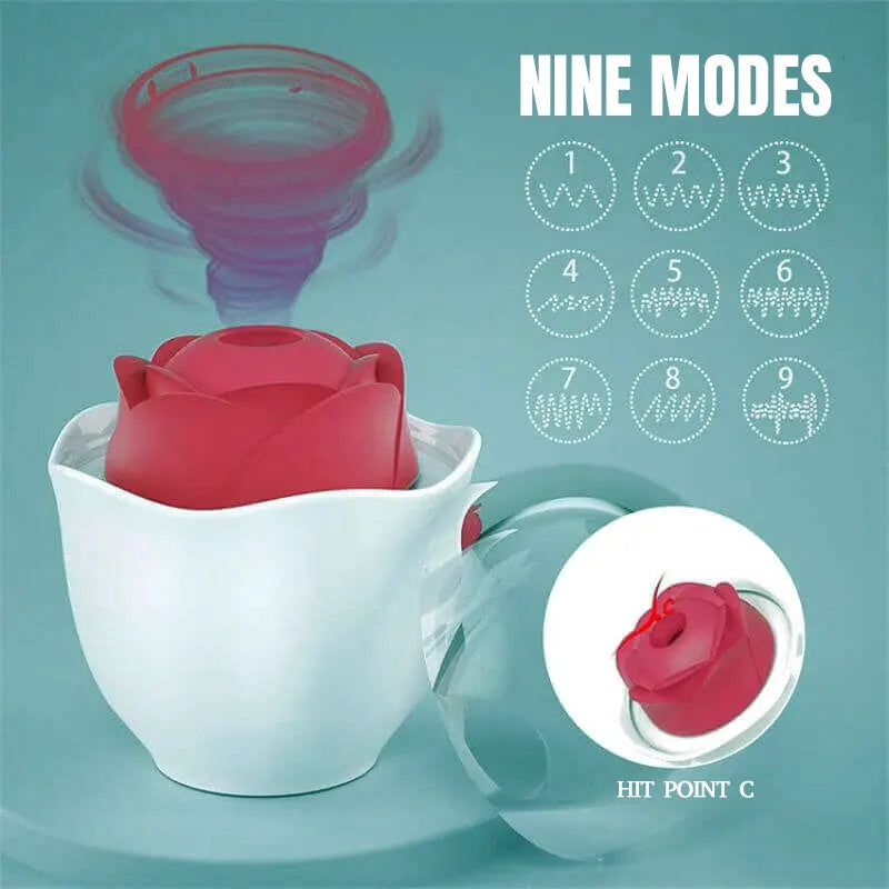 Rose Suck Toy with LED Nightlight