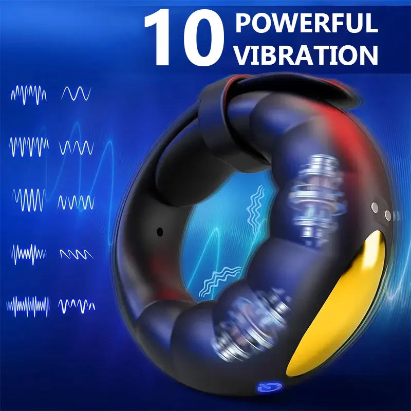 App-Controlled Vibrating Cock Ring