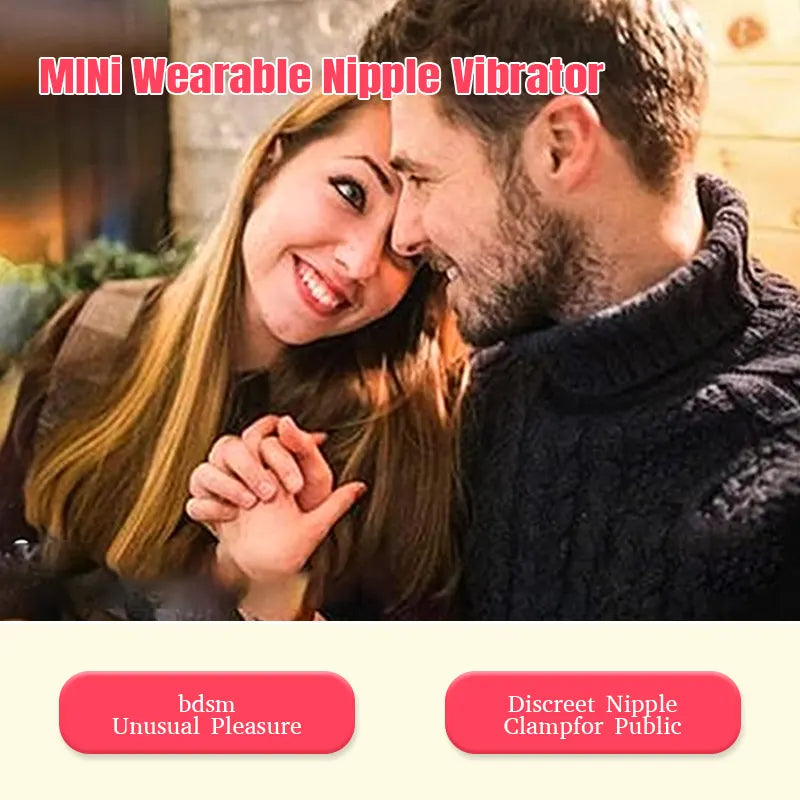 Rose Silicone Portable Nipple Vibrator