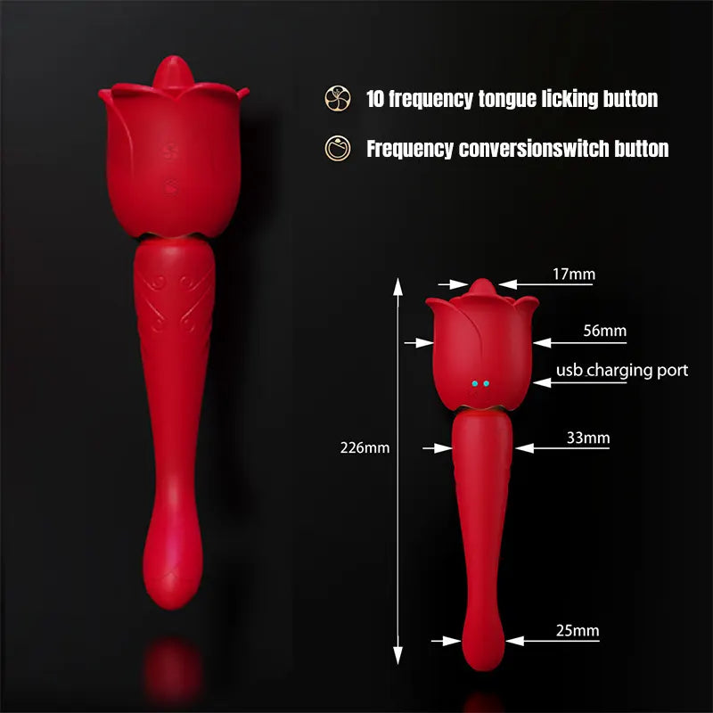 BloomTouch Lick & Vibe Stimulator