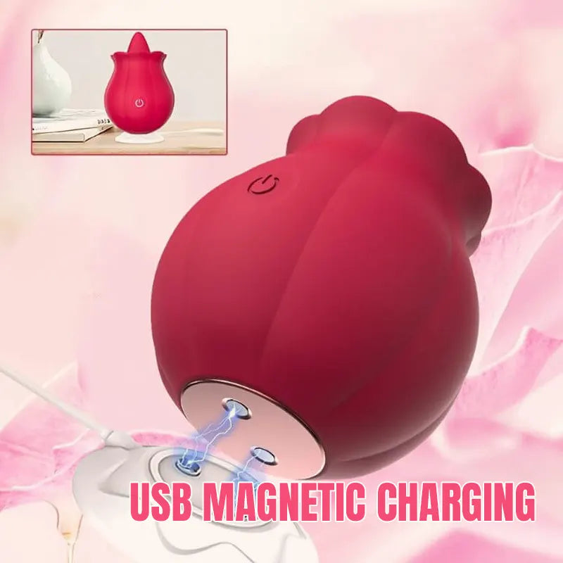 Rose Licking Vibrator | 10 Vibration Modes
