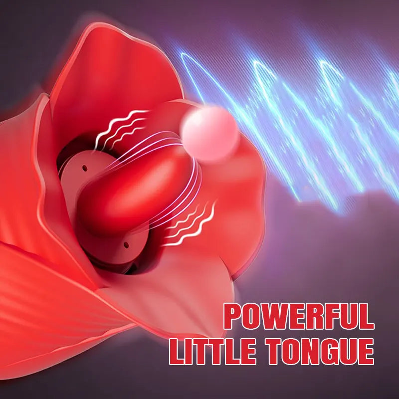 3-in-1 Clit Pump Vibrator with Remote & Tongue Teaser