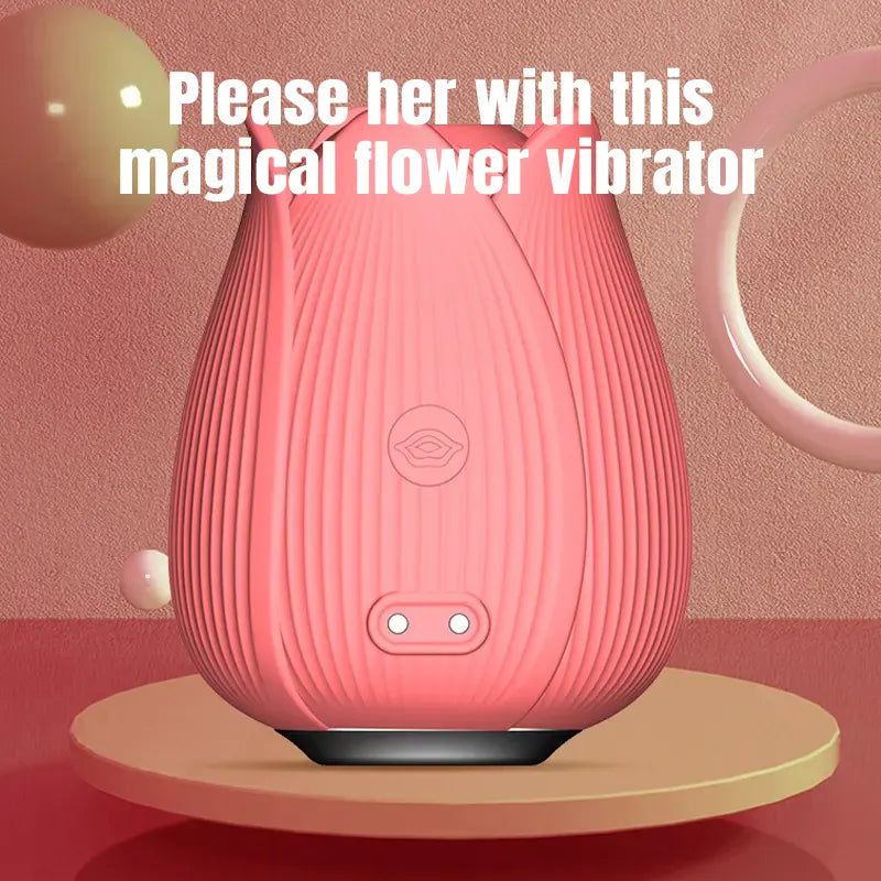 Rose Suction Vibrator