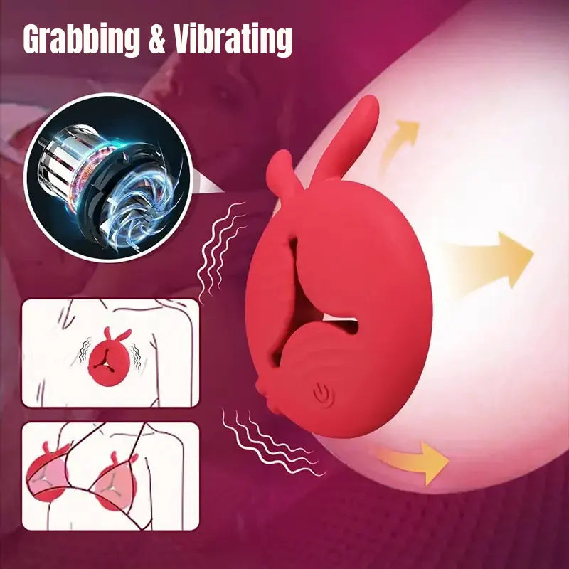 APP-Controlled Nipple Vibrator for Women