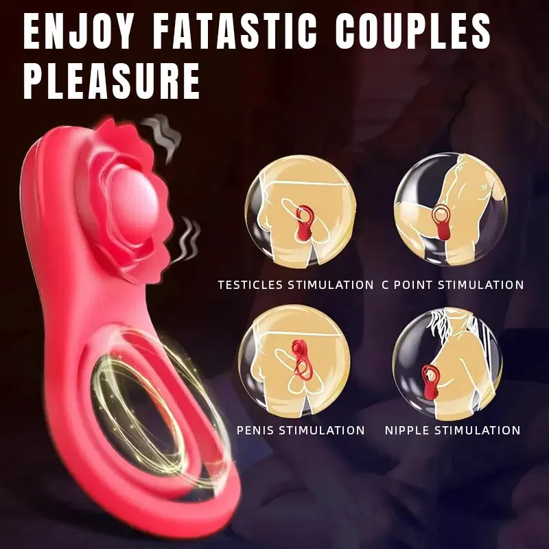 App-Connected Vibrating Couples Ring