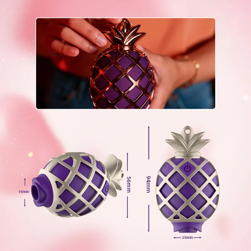Pineapple Clitoral Sucking Vibrator