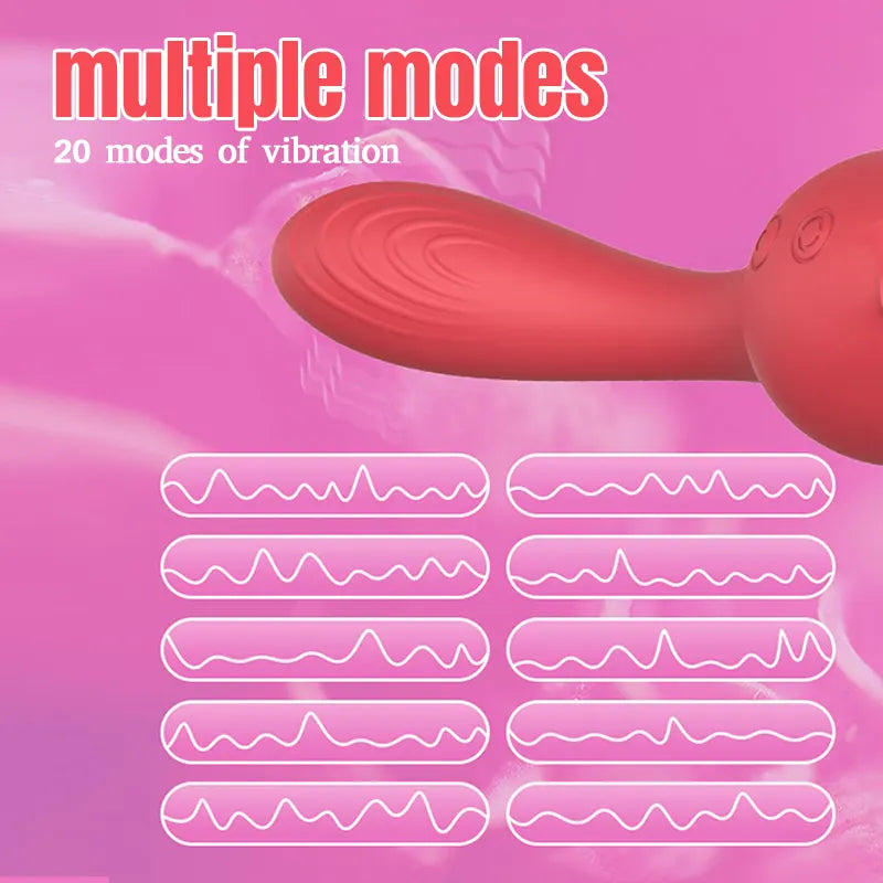 Rose Clitoral Licking Pleasure Device