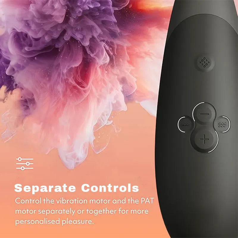 Black Clitoral Air Suction Vibrator