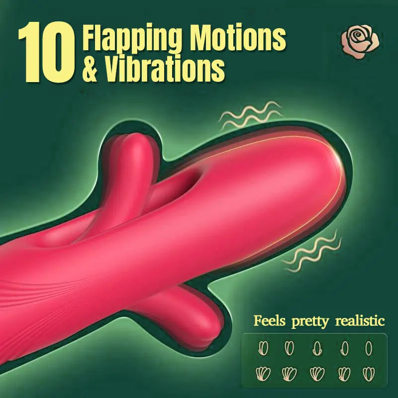 Rose Licking Vibrator | 10 Modes