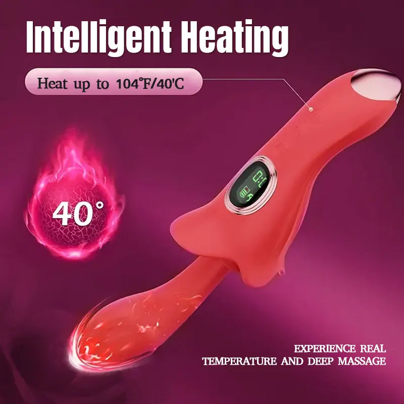 Enchanted Rose Pleasure Partner Vibrator
