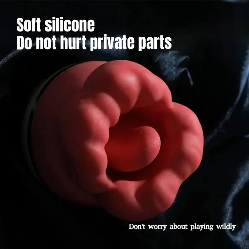 Rose Tongue Licking Vibrator - 3 Sucking & 5 Vibration Modes