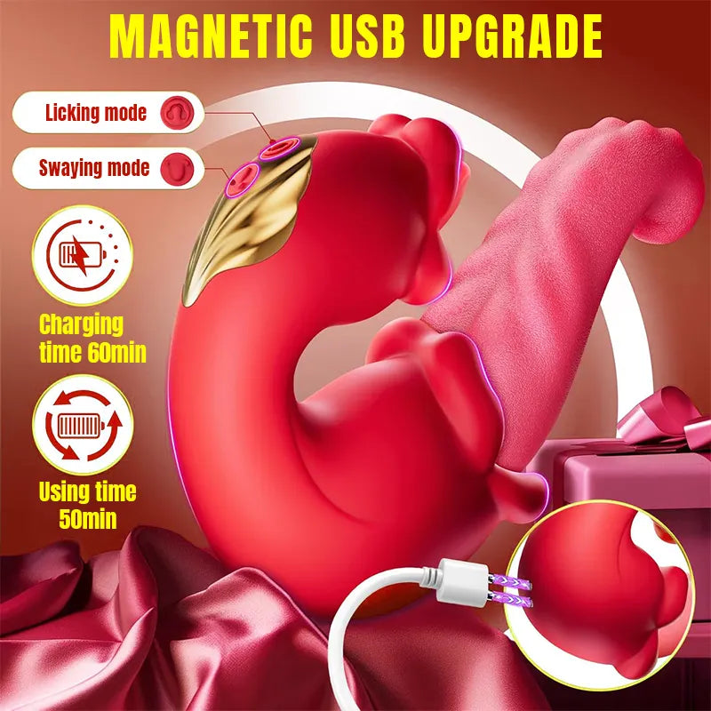 Velvet Rose Tongue Vibrator
