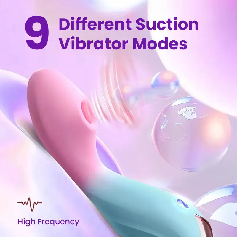 Insertable Suction Vibrator for Women
