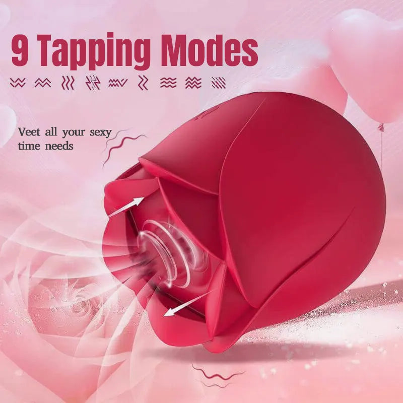 Rose Tapping Stimulator for Women