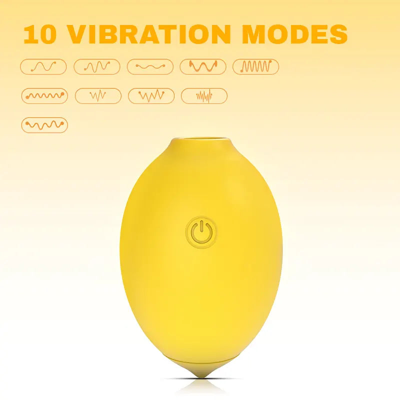 Little Lemon Suction Vibrator