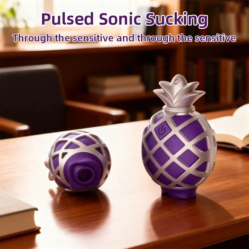 Pineapple Clitoral Sucking Vibrator