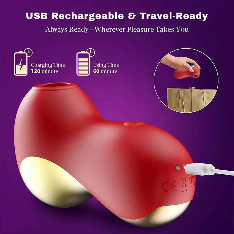 Rose Clitoral & Nipple Vibrator