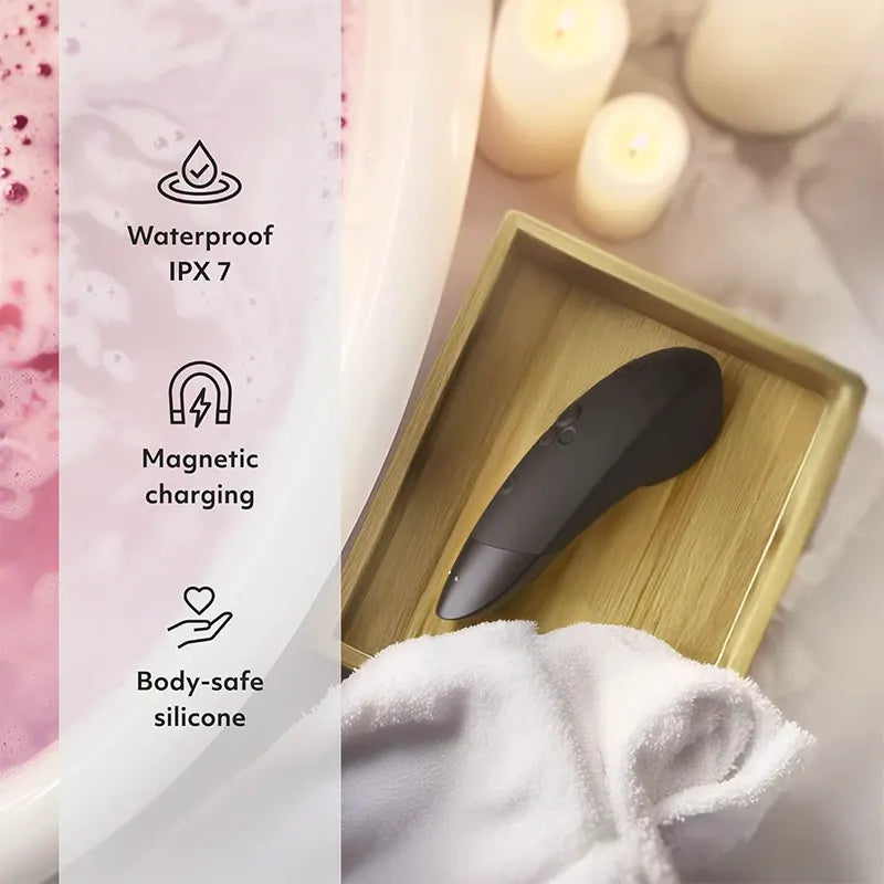Black Clitoral Air Suction Vibrator