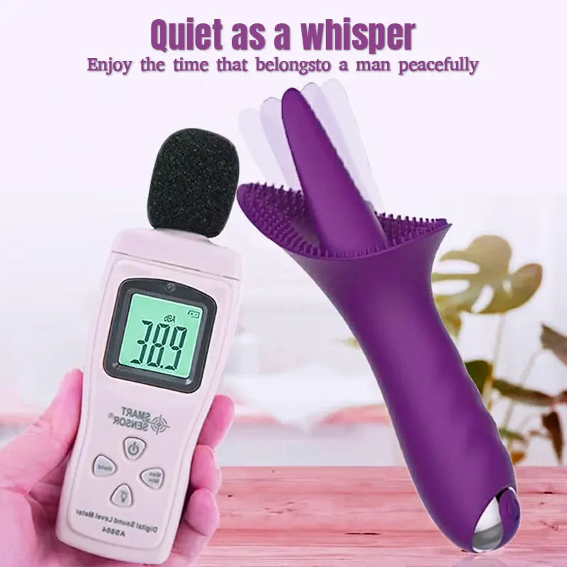 Double Tongue G-Spot Clitoral Vibrator
