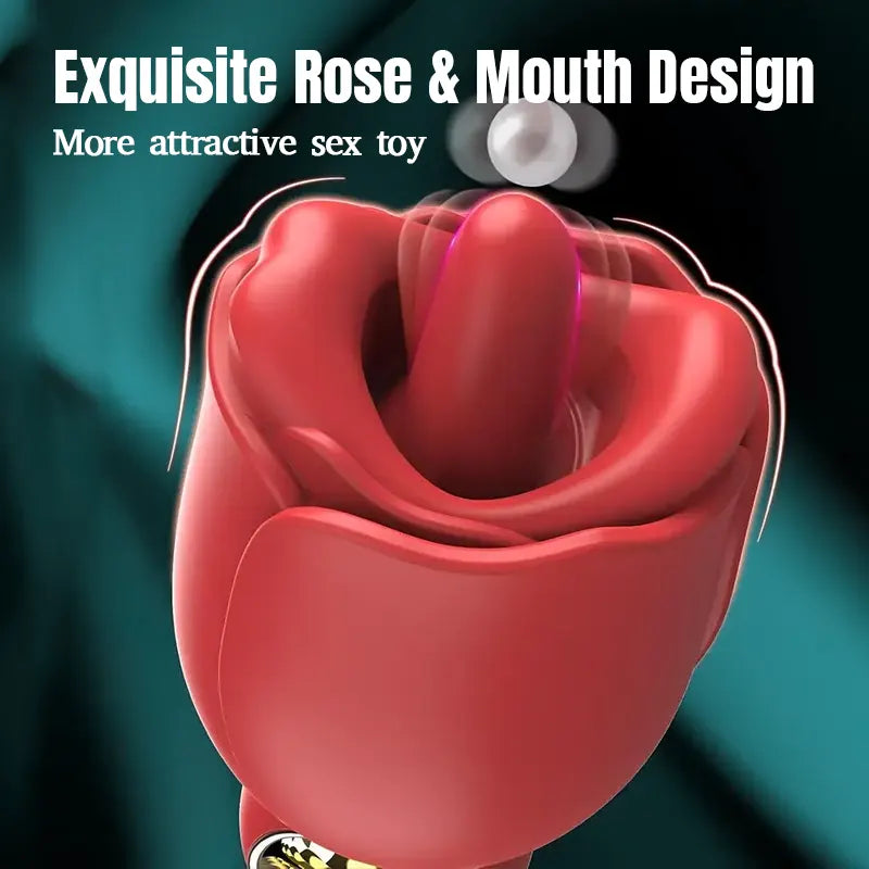 Blossom Kiss Vibrating Tongue G-Spot Toys