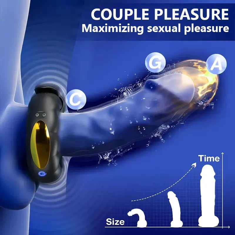 App-Controlled Vibrating Cock Ring
