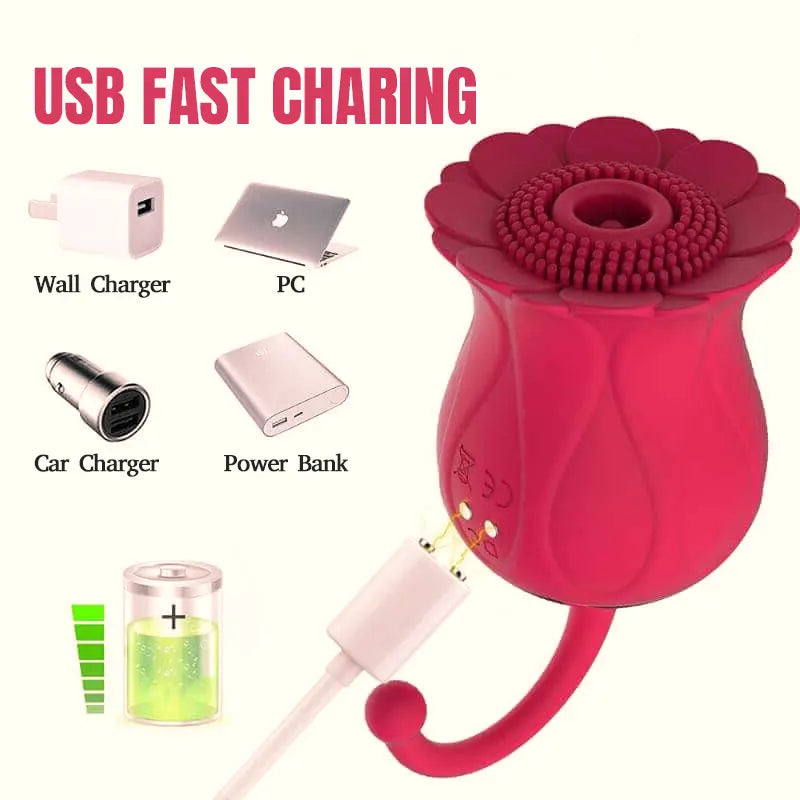 Bloom Pleasure Sucking Vibrator