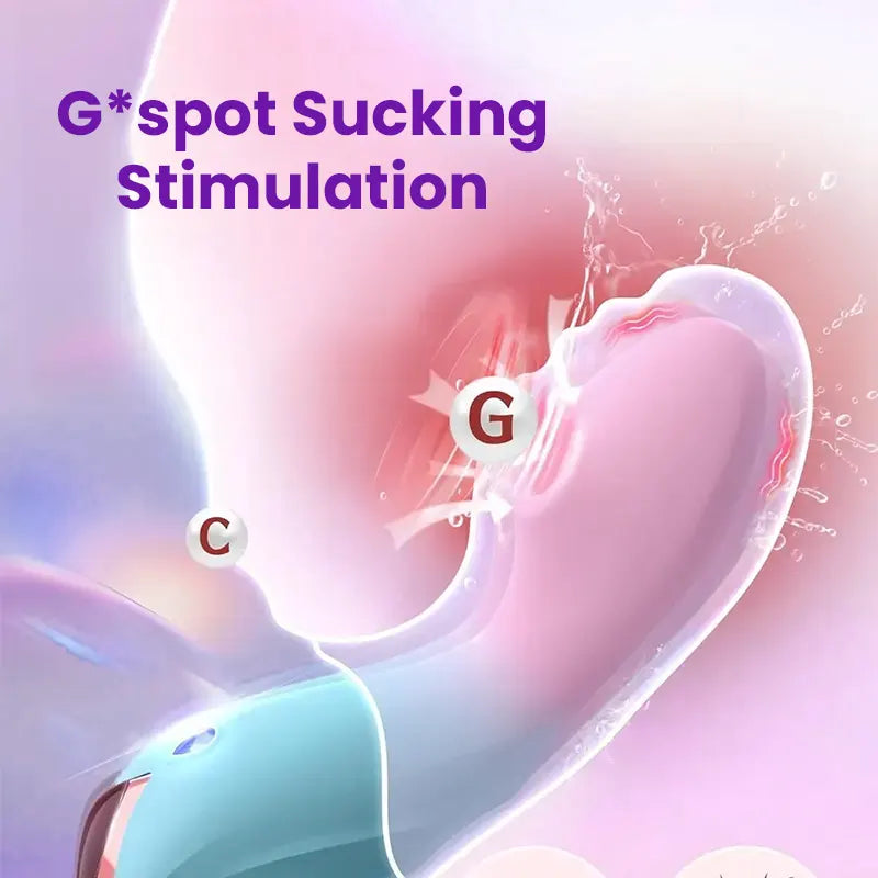 Insertable Suction Vibrator for Women