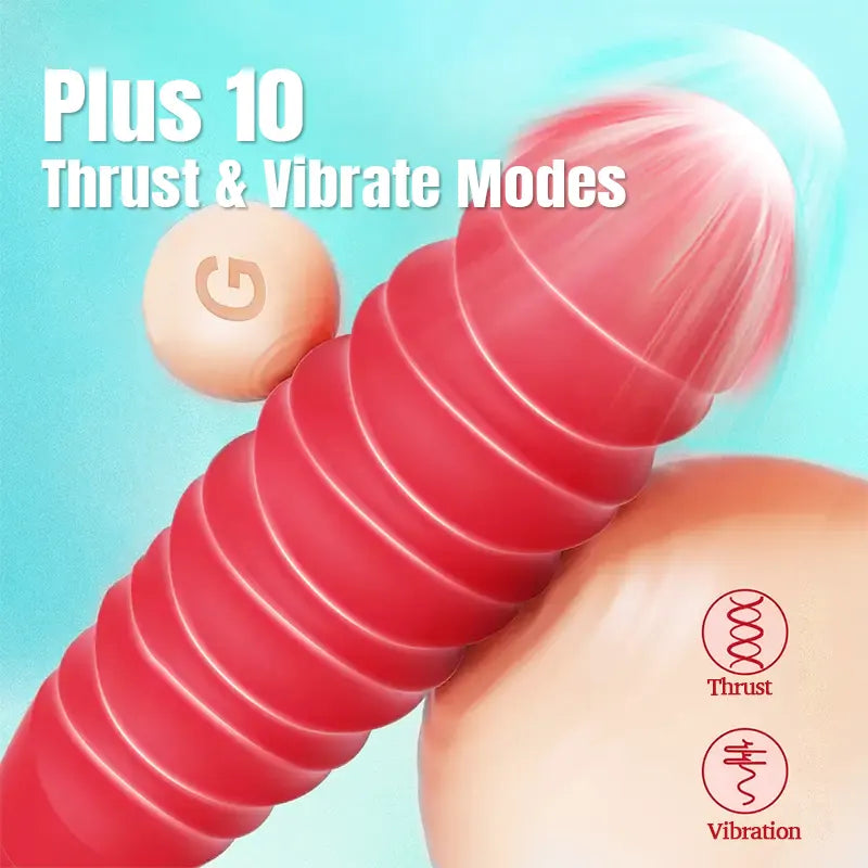 Double Headed Rose Tongue Vibrator